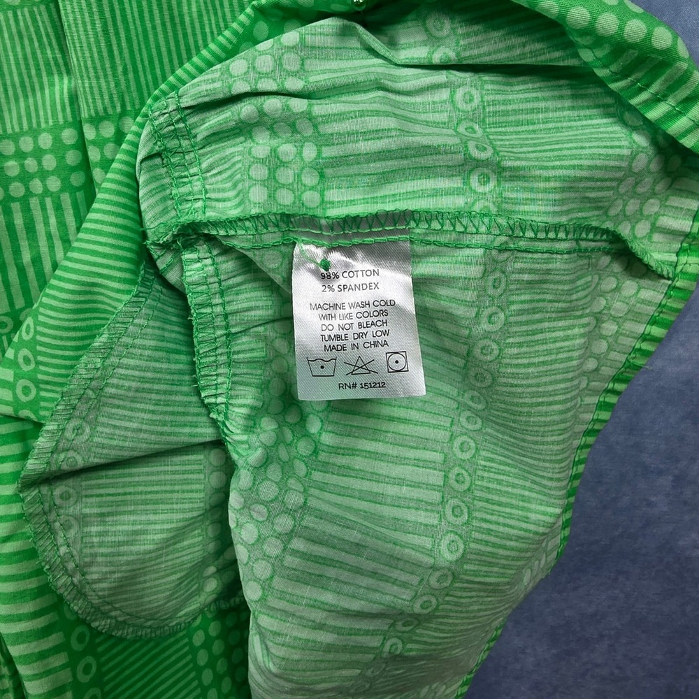 Green Ruffle-Trim Mini Dress - Picture 3 of 8